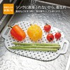 Risu Liberalista Sink Mat, Red, W 10.2 x D 15.0