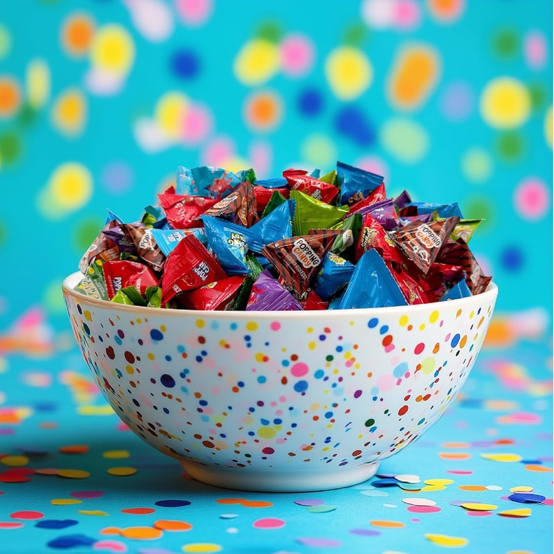 Popping Rock Candy Assortment - 1 Pound Box (About 125