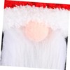 jojofuny 4pcs Faux Fur Fabric Beards for Crafting Soft Trim