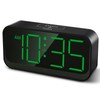 Battery Operated Digital Clock: Cordless Small Alarm Clock for Bedroom