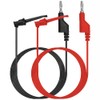 Greluma Pack of 2 Banana for Test Hook Test Leads,
