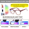 EYEURL 4 Pack Oversized Reading Glasses for Women Round Stylish