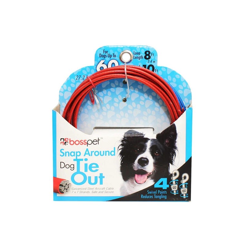 MPP Snap Around 2 Piece Dog Tree Tie Out Tether