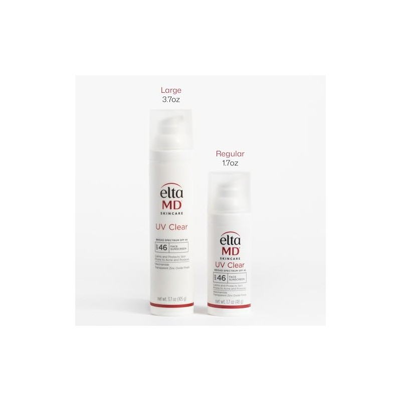 EltaMD UV Clear Face Sunscreen SPF 46, Oil Free Sunscreen