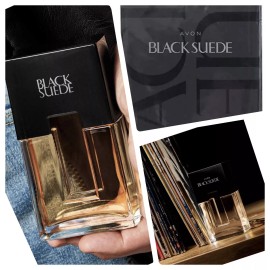 100% Pure Avon Avon Black suede Men 4-Piece Sets -Cologne - 2 , hair & Body Wash , Deodorant