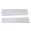 Acrylic Flower Vase Clear Rectangular Centerpiece Box Home Decoration for