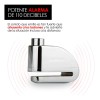 Redlemon Candado Para Bicicleta Y Motocicleta Con Alarma, Sensor De