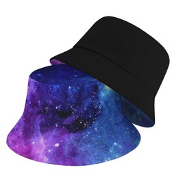 Bucket Hat Beach Summer Sun Hat Aesthetic Fishing Hat for Men Women Teens,Reversible Double Side Wear