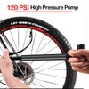YSYONBOE Bike Pumps for All Bikes Tyre Pump Portable Mini