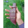 Handmade Custom Handmade 5.5”Fixed blade Leather Sheath / Holster /