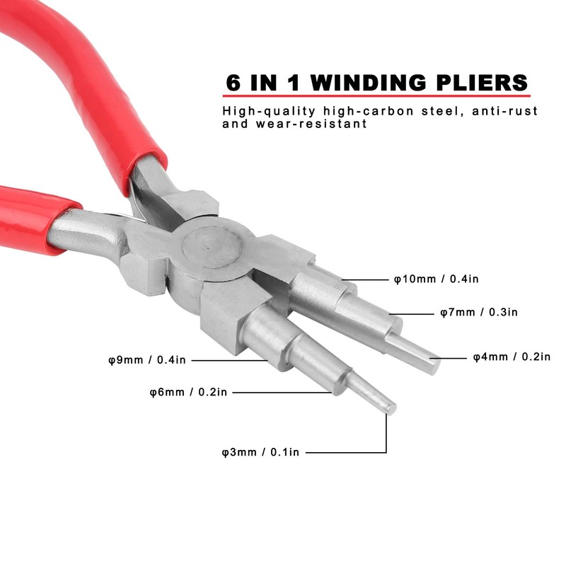 Kit de 3 Alicates de Joyería, que Incluyen Alicates de