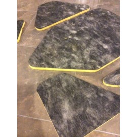 Top Quality 1961-1963 LINCOLN CONTINENTAL HOOD INSULATION PAD 5 PIECE SET. VERY NICE!