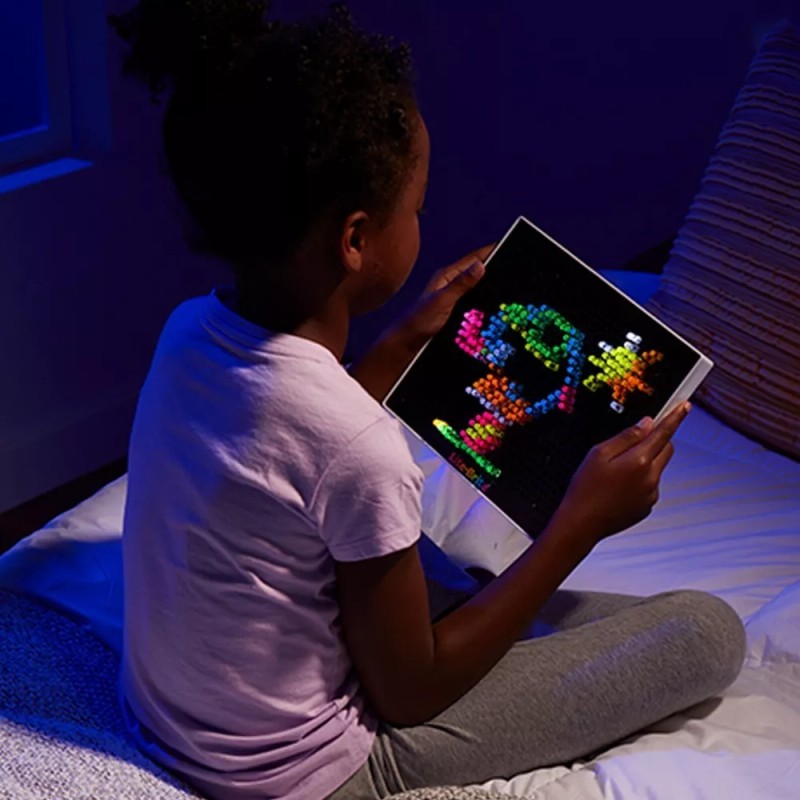 Lite Brite Clásico Con 6 Plantillas