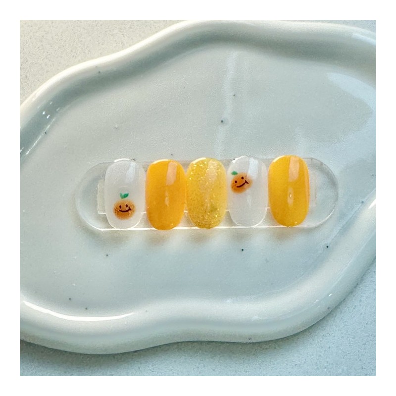 Dara Beauty May 2025 Art of the MonthTangerine Nail❣ -