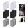 Y 6 Par Muñequeras Sudor Microfibra Algodon Gym Pulsera