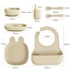 Fannobaby Silicone Baby Feeding Set, Baby Led Weaning Supplies 8