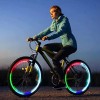 Valve Led 10 Tapones Led Valvula Llanta Auto Moto Bicicleta