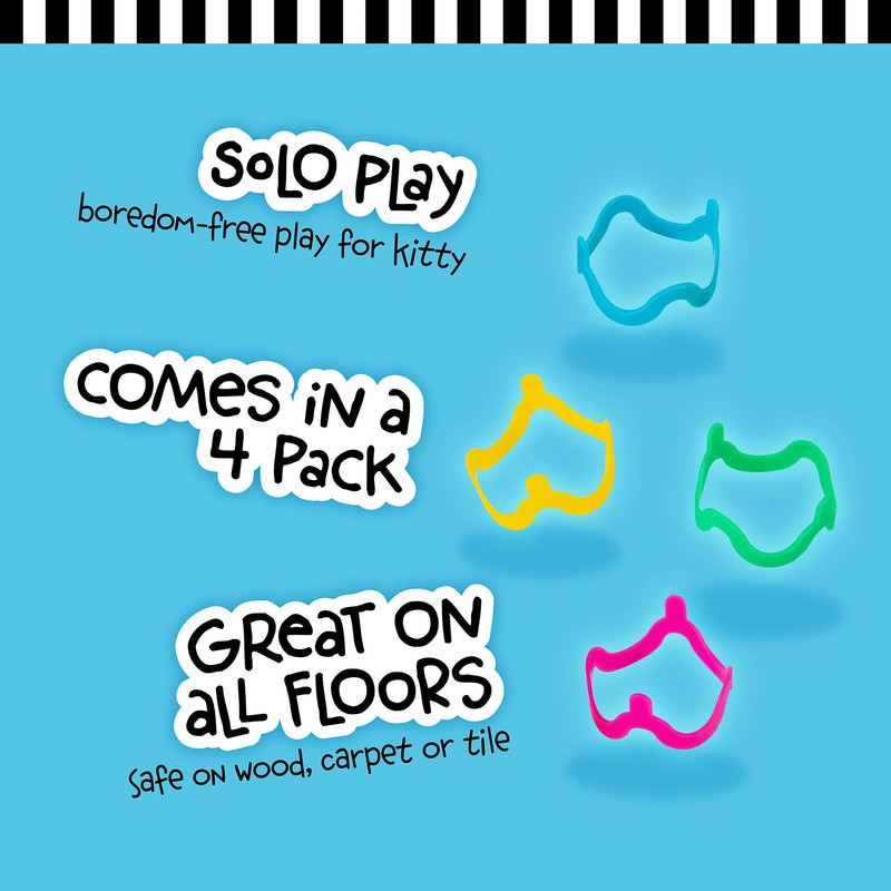 Petmate Interactive Cat Toys - Cat Crazies Multi Pack by