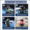 Lanxuan Aromatherapy, Smart Cute Robot Car Air Freshener, Fine Spray/Fillable/Four-Gear