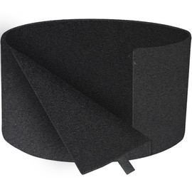 HQRP Carbon Pre-Filter Replacement for Honeywell 50250-S compatible with Honeywell 24000 HEPA filter, fits 50250, 13350, 13500, 13520 series Air Purifiers