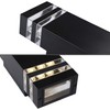 LANFU LED Wall Sconce Waterproof Porch Light 12W, Black Modern