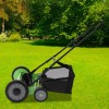 20" Lawn Mower Grass Cutter Machine, with Collection Box,Push Reel