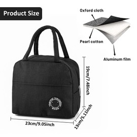 Cool bag, lunch bag, 6 L, cool bag, small, lunch bag, cool bag, foldable insulated bag, mini cool bag, picnic bag, cool bags, lunch bag, breakfast bag, small cool bag for on the go