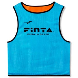 FINTA FT3527 Soccer Futsal Adult One Size Fits All Sublimation Reversible Bibs Unnumbered Sublimation Print, (2261) Saxophone x Orange