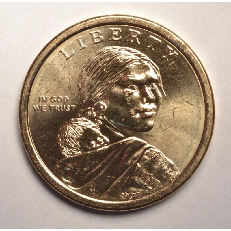 2009-D Native American Sacagawea Dollar Uncirculated From Original Roll