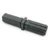 Design61 2 x 2-Way Connector Pipe Connector for Square Tubes