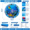 Pet Water Play Mat for Summer Fun – PVC Spray