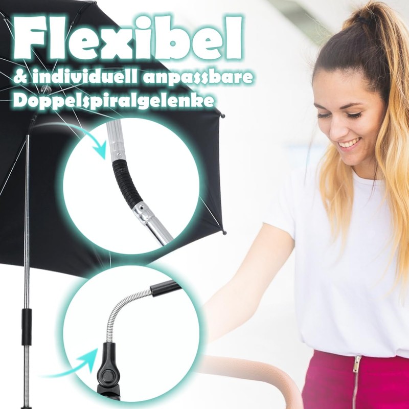 Fillikid Parasol Style XL Format Diameter 72 cm with UV