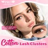 PROLASHBEAUTY Natural Lash Clusters Wispy Eyelash Clusters, Eyelash Extensions D