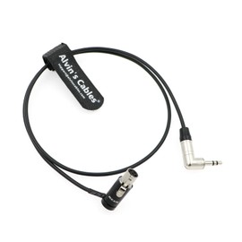 Alvin’s Cables Low-Profile TA5F to 3.5mm TRS Audio-Cable for Lectrosonics-DCHR-Receiver| SMQV Transmitter 60cm|24inches