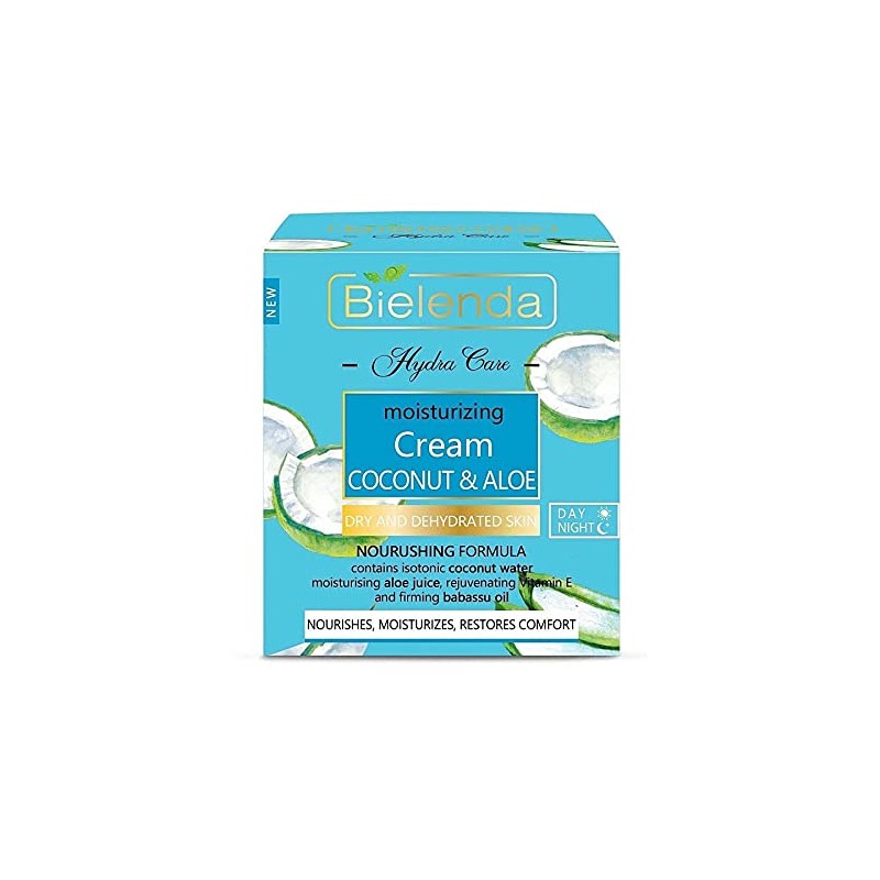 Hydra Care Coconut and Aloe Moisturizing Light Cream for Dry