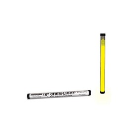 Cyalume ChemLight Military Grade Light Baton, 10-Inch Length, Yellow (Pack of 6)
