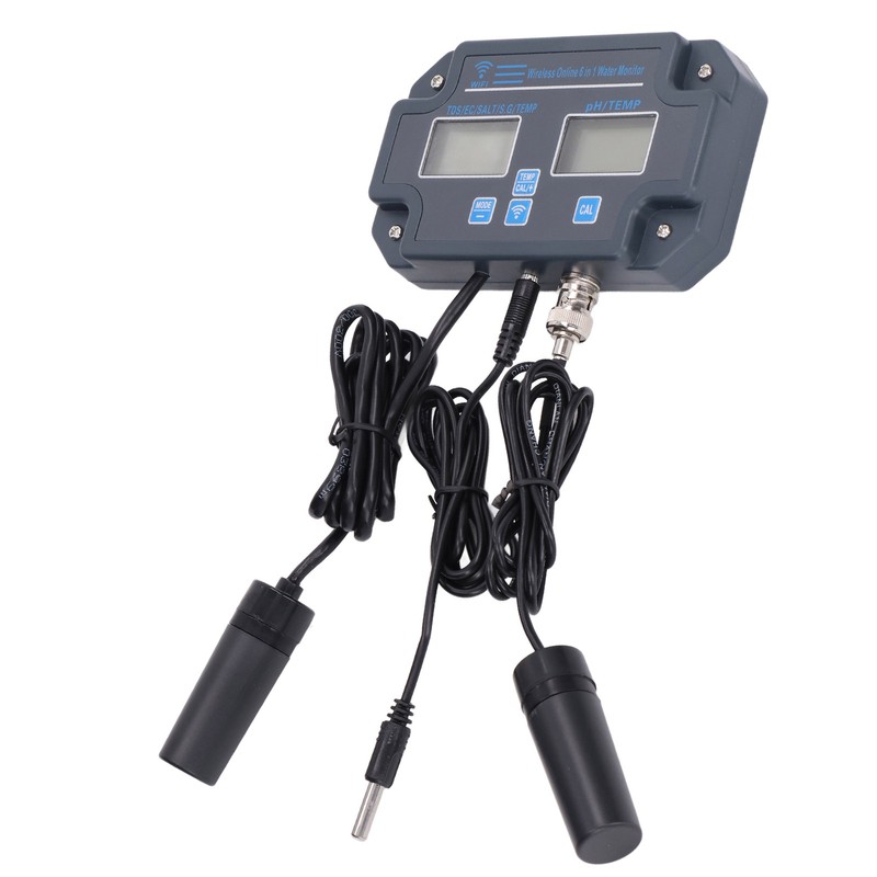 Water Quality Tester 6 in 1 WiFi Online PH TDS
