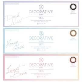 デコラティブアイズ(DECORATIVE EYES) デコラティブアイズ ヴェール 1day ルーセントブラン ±0.00 10枚入り SE16630
