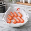 Artificial Shrimp Model 9 Pieces Red PVC 2.95 X 1.77