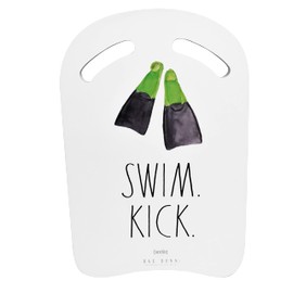 Rae Dunn x CocoNut Float Foam Kickboard - Swim Kick Theme - Youth and Adult Swimming Aid Made EVA Material, Swim Training Board Featuring Classic Rae Dunn Artwork