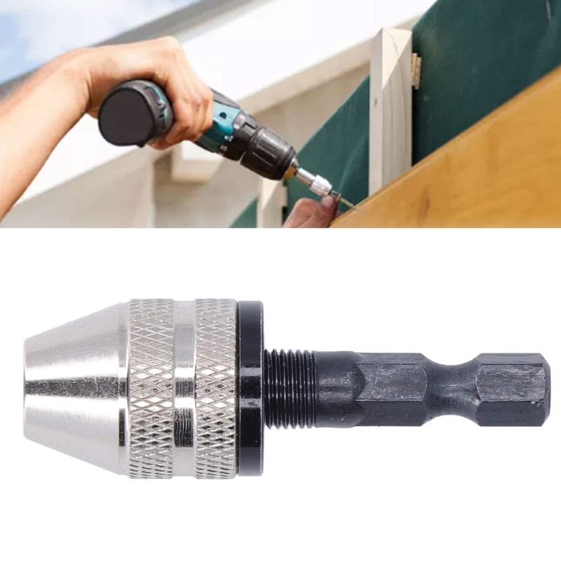 Electric Grinder Drill Chuck, Mini Drill, Keyless Chuck Conversion Adapter,