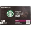 Starbucks French Roast Dark Coffee, 72 K-Cups, (3 Pack of