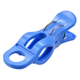 Daiya 057407 Clothespins, Rod Pinch, Super Convenient Pinch, 3 Pinch, Prevents Hanger Side Shifting, Strong Wind Protection, Double Spring, Strong Spring, Blanket, Bath Towel, Laundry Rope