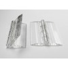 50pcs of 25X33mm Clear Acrylic Hinge, PMMA Perspex Transparent Folding