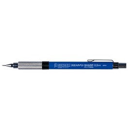 GSI Creos Gundam Marker Black Liner with Mechanical Pencil Sharp, 0.3mm