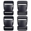 honigo Quick Side Release Buckles 2" Wide 4 Pcs Dual