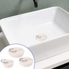 BOXOB 3pcs 3 Sizes Sink Drain Stoppers, Rubber Sink Plugs