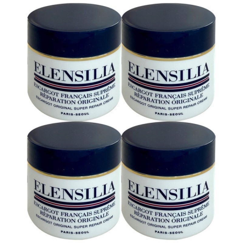 Elensilia Snail Cream 50g 4 Pieces / Circle / 엘렌실라