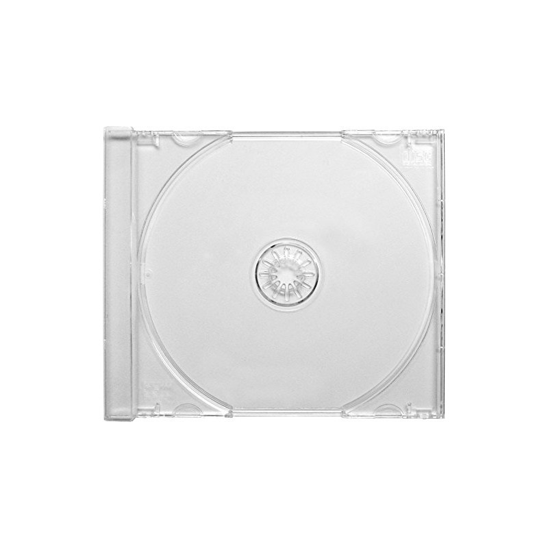 (400) Clear Replacement CD Trays - Fits Standard 10.4mm CD