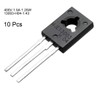 uxcell 10 Pcs 13003 Transistor TO-126 NPN 3 Pins PCB